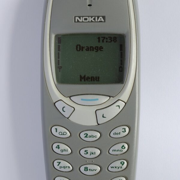 Nokia 3310 grey front view